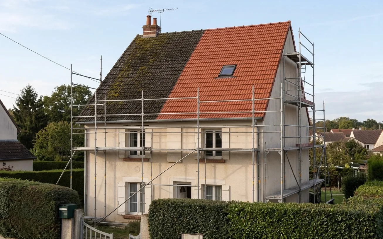 Démoussage de toiture à Lagny-sur-Marne Démoussage de toiture à Lagny-sur-Marne